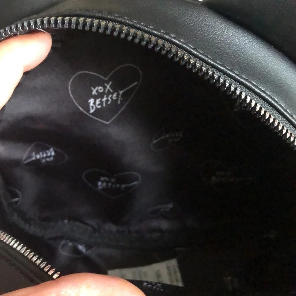 Betsey Johnson black cat kitsch crossbody bag New with tags - Picture 9 of 12